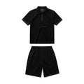 Signature Corduroy Overall in Black Colorway