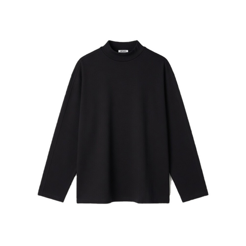 V1 Long Sleeve Tee in Jet Black